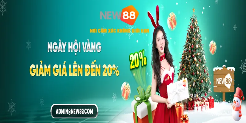 NEW88 Ngày Hội Vàng – Ưu Đãi Giảm 20%
